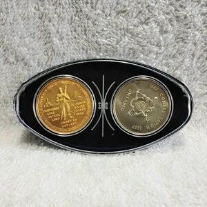 1967 Uncirculated Canadian Centennial 2 Coin Set!!
